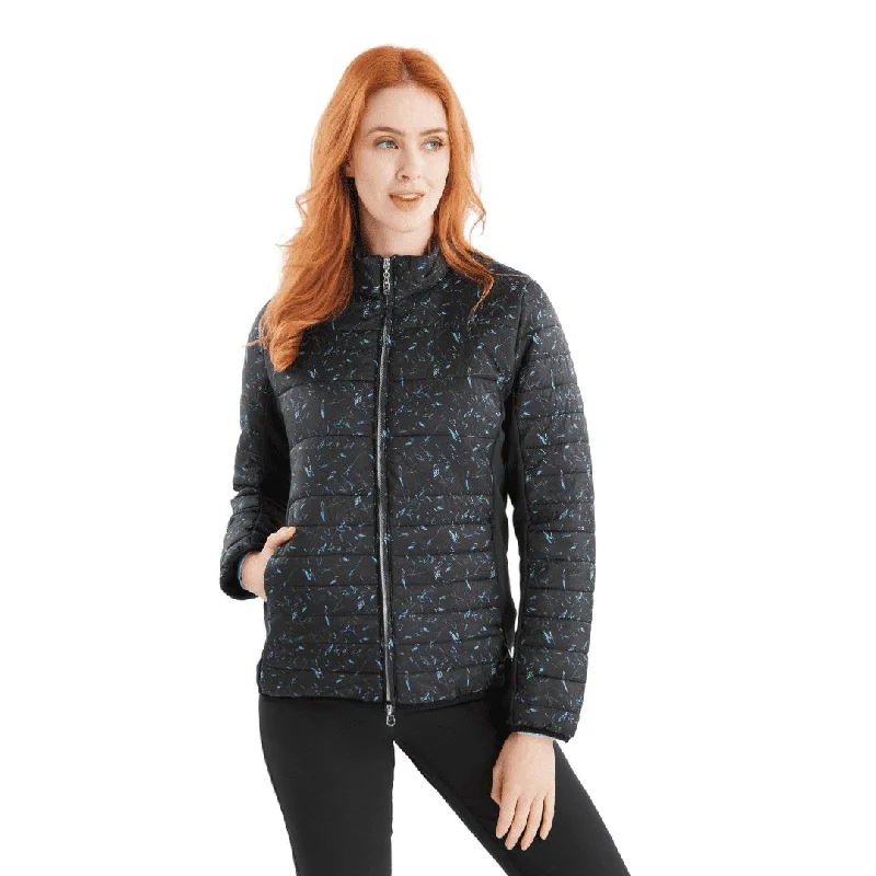Green Lamb Ladies Kooper Quilted Stretch Panel Golf Jacket AG23995 Wool Fabric Cashmere Fabric Tweed Fabric Green Lamb Ladies Kooper Quilted Stretch Panel Golf Jacket AG23995 Wool Fabric Cashmere Fabric Tweed Fabric