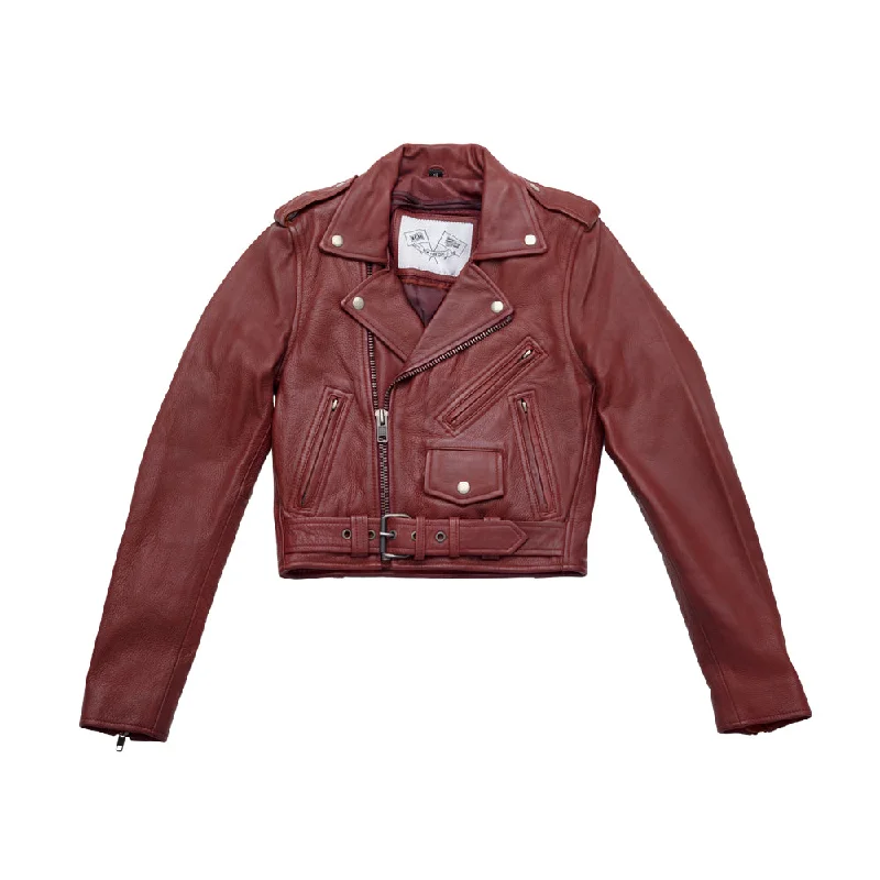 Katy - Women's Leather Jacket - BHBR Rayon Jacket Velvet Jacket Corduroy Jacket