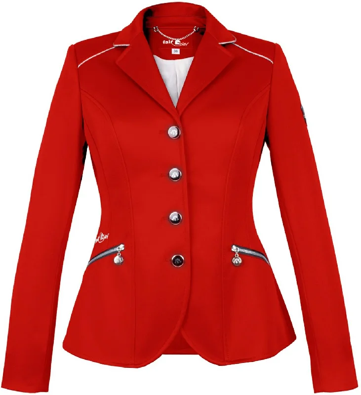 Women´s Competition Jacket Tiffany Red Fleece Fabric Down Fabric Feather Fabric