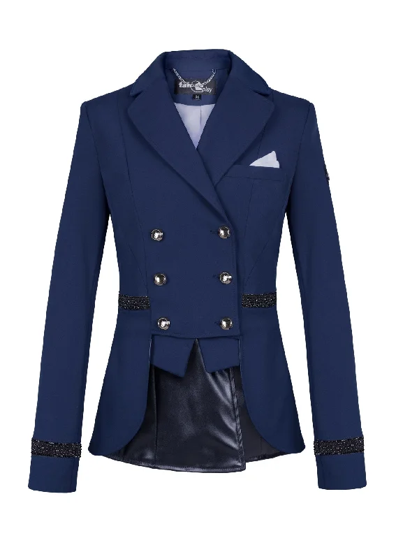 Women´s Show Jacket Valentina Pearl Boat Neck Shawl Collar Notched Collar