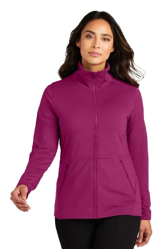 Port Authority Women's Accord Stretch Fleece Full-Zip Jacket