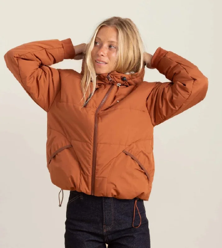 Hokkaido Puffer Jacket Welt Pockets Slit Pockets Flap Pockets