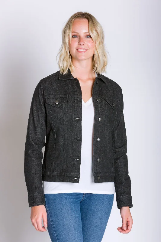 Ruby | Women's Denim Jacket Oversized Jacket Tailored Jacket Straight Jacket