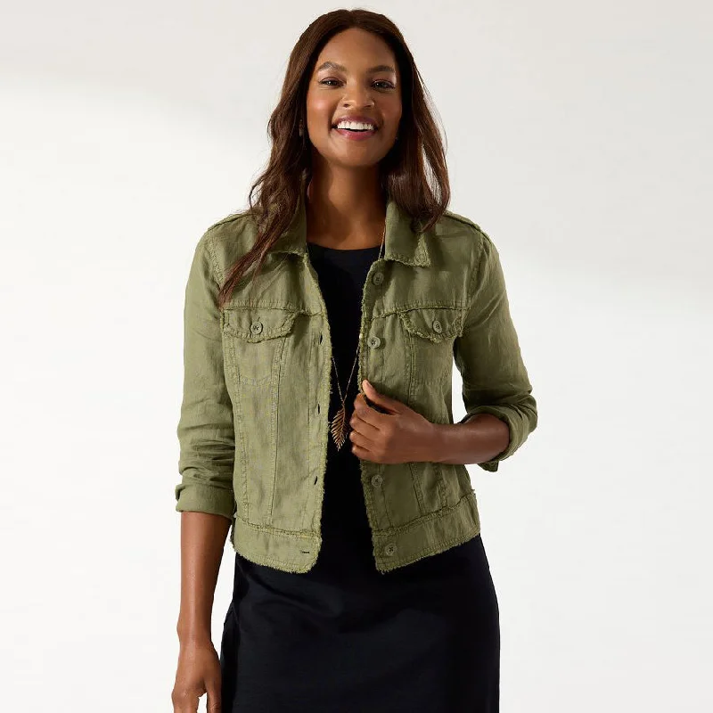 Tommy Bahama Women's Two Palms Raw Edge Jacket - Tea Leaf Print Jacket Jacquard Jacket Patchwork Jacket Tommy Bahama Women's Two Palms Raw Edge Jacket - Tea Leaf Print Jacket Jacquard Jacket Patchwork Jacket