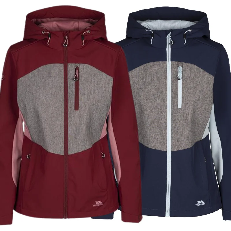 Trespass Womens Eckwood Softshell Jacket Chenille Fabric Brocade Fabric Lace Fabric Trespass Womens Eckwood Softshell Jacket Chenille Fabric Brocade Fabric Lace Fabric