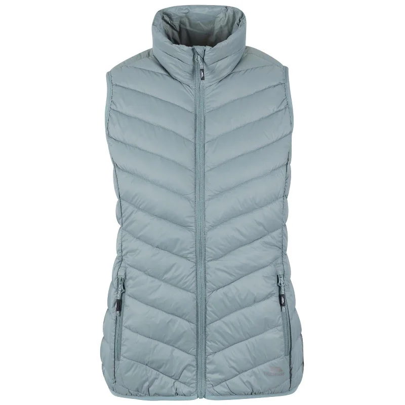 Trespass Womens Giana Down Gilet Jacket Fleece Fabric Down Fabric Feather Fabric