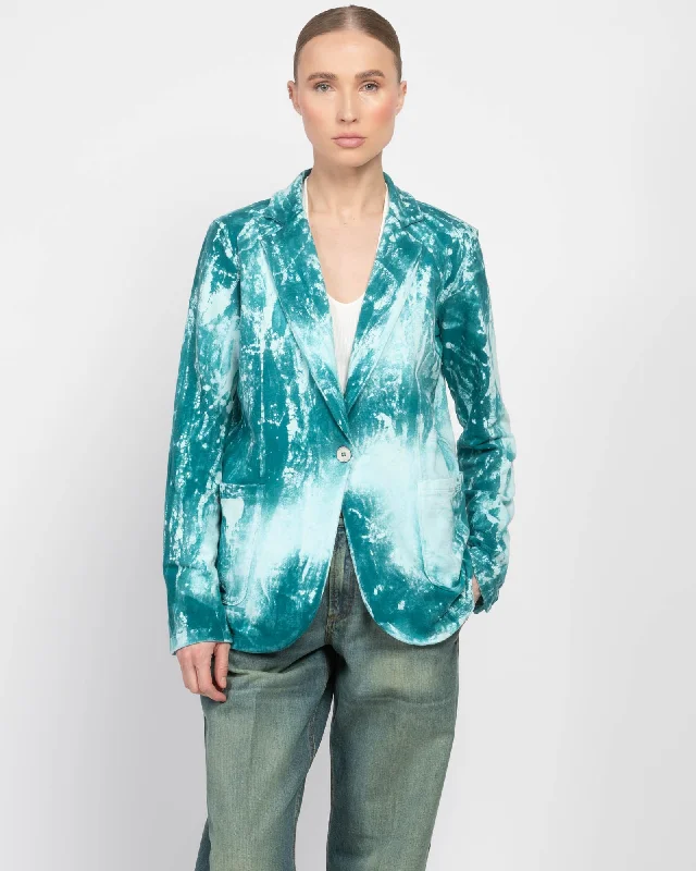 Marmo Effect Rever Jacket Appliqued Jacket Beaded Jacket Sequined Jacket