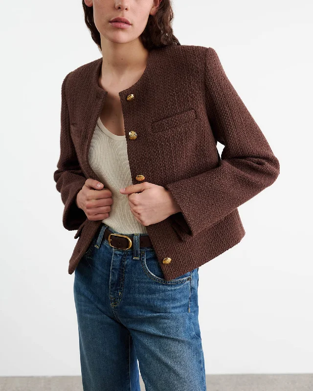 Paige Jacket Toggled Jacket Drawstring Jacket Belted Jacket