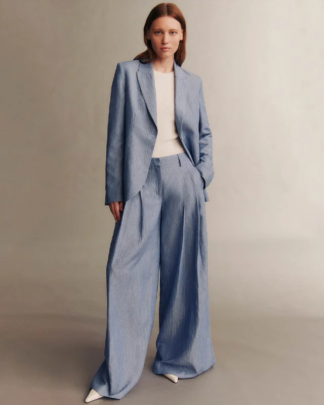 INDIGO/WHITE
