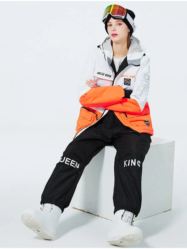 White Jacket + Black Pants