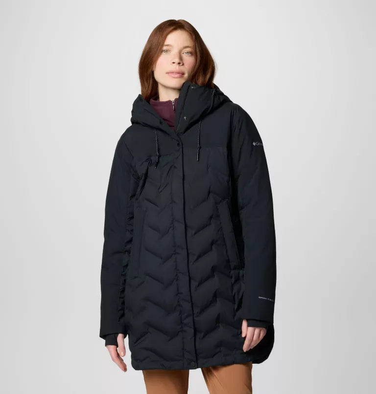 Women's Mountain Croo™ III Waterproof Hooded Mid Down Jacket Knit Fabric Woven Fabric Fleece Fabric Women's Mountain Croo™ III Waterproof Hooded Mid Down Jacket Knit Fabric Woven Fabric Fleece Fabric