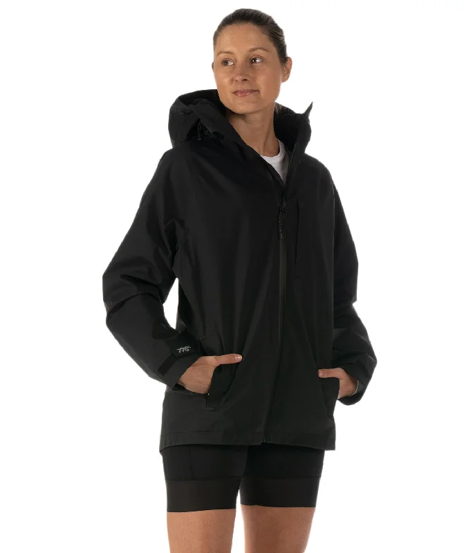 Women's Polar Vortex Waterproof Jacket - Black Anorak Shell Jacket Lightweight Jacket Women's Polar Vortex Waterproof Jacket - Black Anorak Shell Jacket Lightweight Jacket