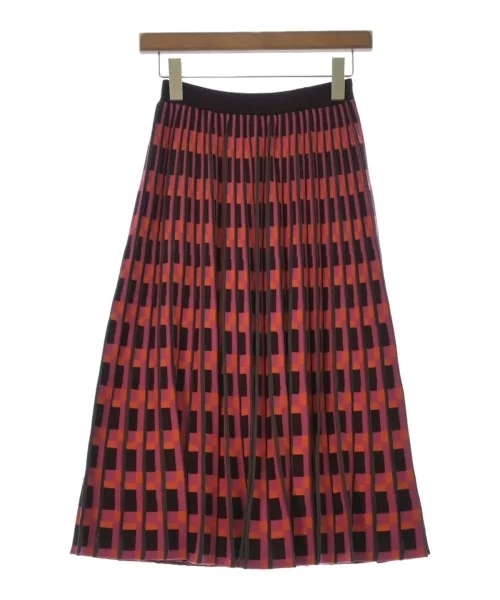 INDIVI Long/Maxi length skirts satin skirt smooth