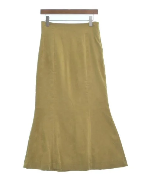 NOBLE Long/Maxi length skirts velvet skirt glossy