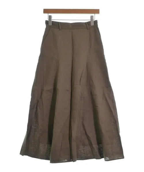 SLOBE IENA Long/Maxi length skirts corduroy skirt textured
