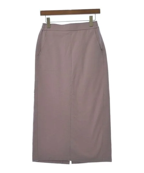 green label relaxing Long/Maxi length skirts silk skirt lustrous