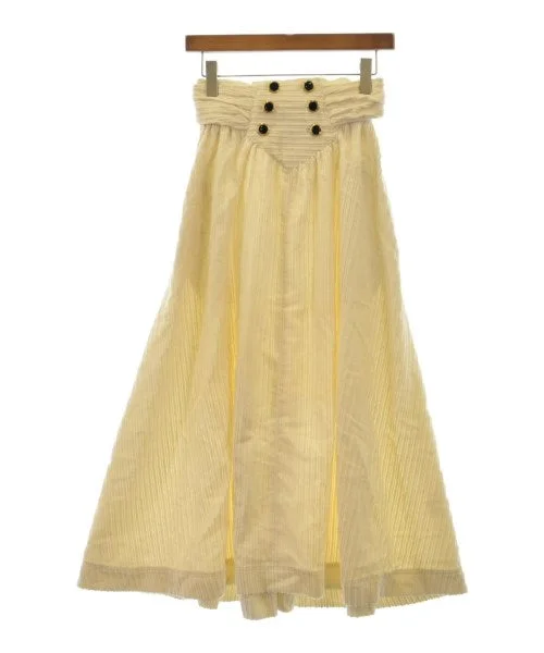 THE SHINZONE Long/Maxi length skirts chiffon skirt airy