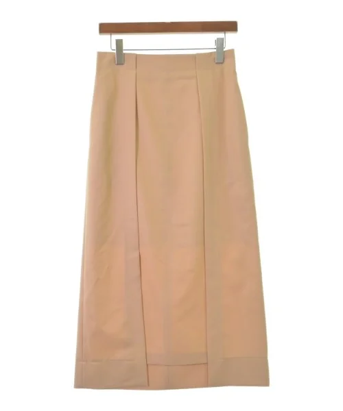 ebure Long/Maxi length skirts leather skirt sleek
