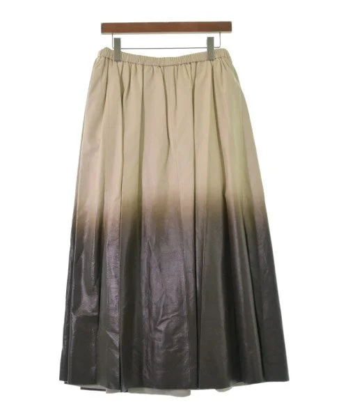 ebure Long/Maxi length skirts silk skirt lustrous