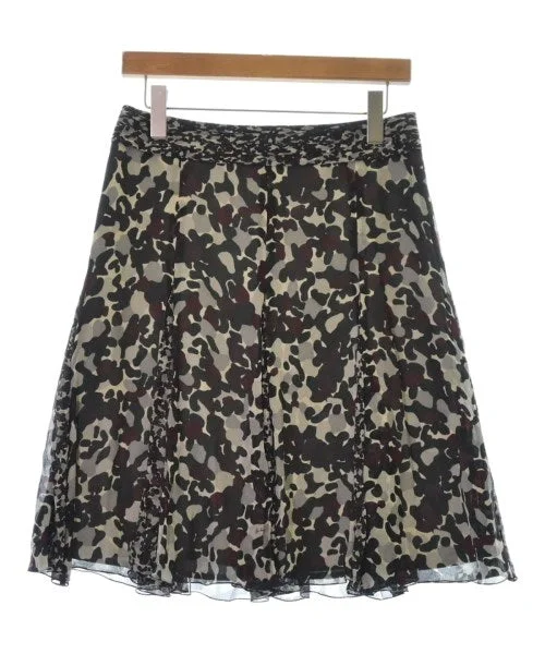 BURBERRY Long/Maxi length skirts velvet skirt glossy