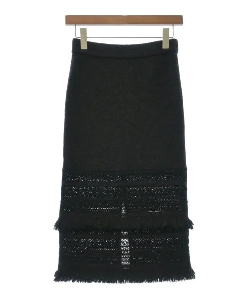 kone Long/Maxi length skirts velvet skirt luxury