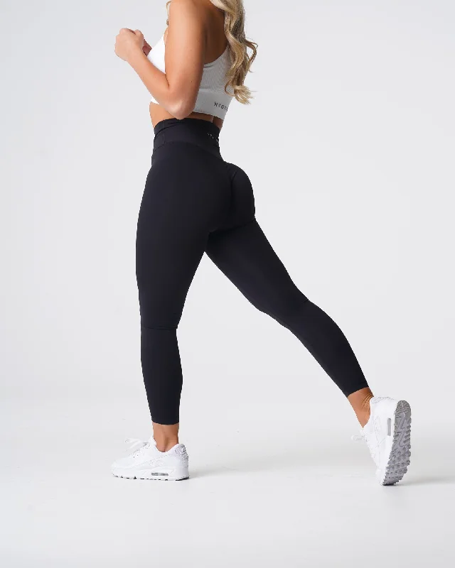 Black Signature 2.0 Leggings Trendy Colorblock Print Leggings