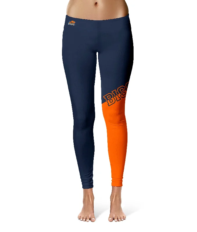 Bucknell Bison Game Day Leg Color Block Black Orange Yoga Leggings for Women by Vive La Fete Comfortable Zip-Up Leggings Bucknell Bison Game Day Leg Color Block Black Orange Yoga Leggings for Women by Vive La Fete Comfortable Zip-Up Leggings