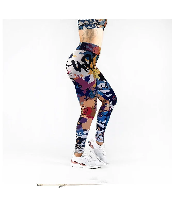 Combat Dollies Hell Bunny Fitness Leggings Stylish Sweatproof Leggings