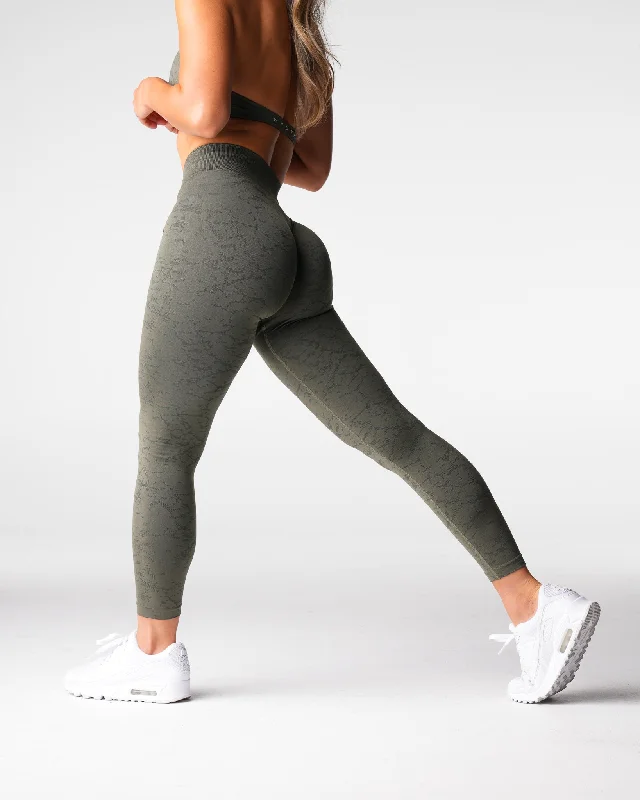 Evergreen Breakthrough Seamless Leggings Cozy Reflective Detail Leggings
