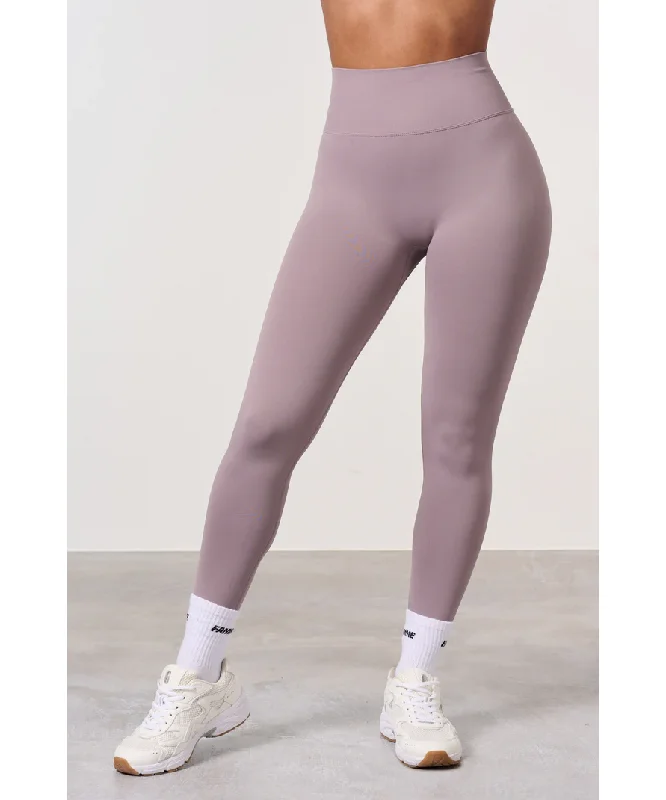 Famme Refine Scrunch Leggings Lilac Stylish Winter-Ready Leggings