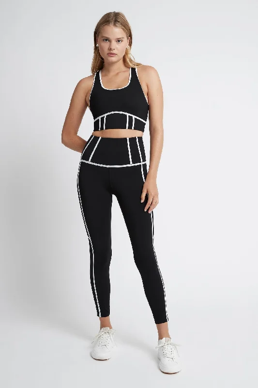 High Rise Full Length Bonded Seam Legging 209 Stylish Faux Leather Leggings