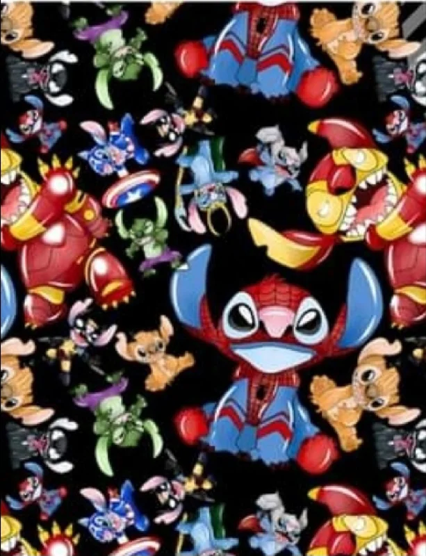 SuperHero Stitch - PLEASE CHOOSE SIZE REQUIRED