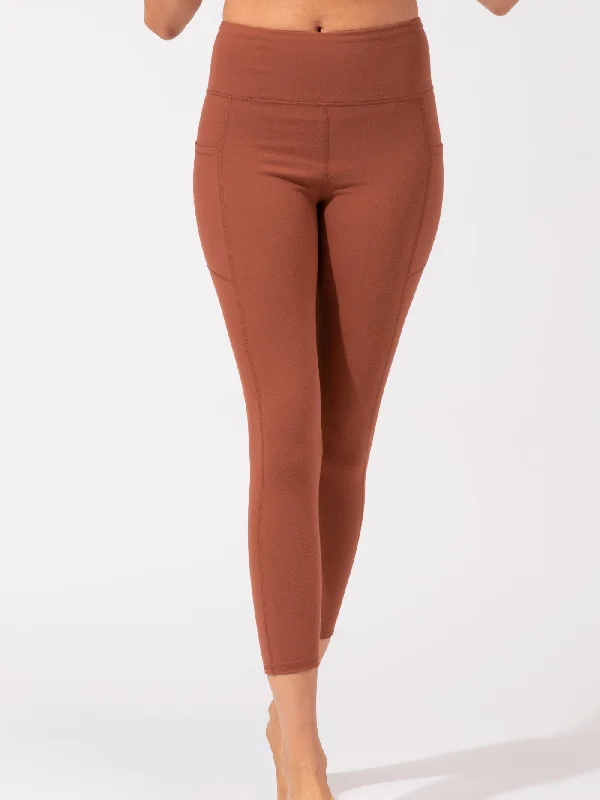 Monica Pocket High Rise 7/8 Legging 24"