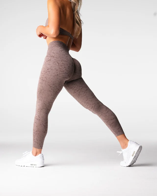 Oak Breakthrough Seamless Leggings Stylish Stretch Pants Leggings