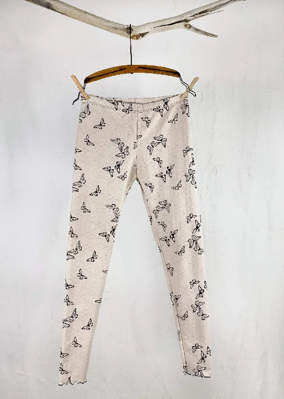 Powder Puff Borboletas Legging Fashionable Quick-Dry Leggings
