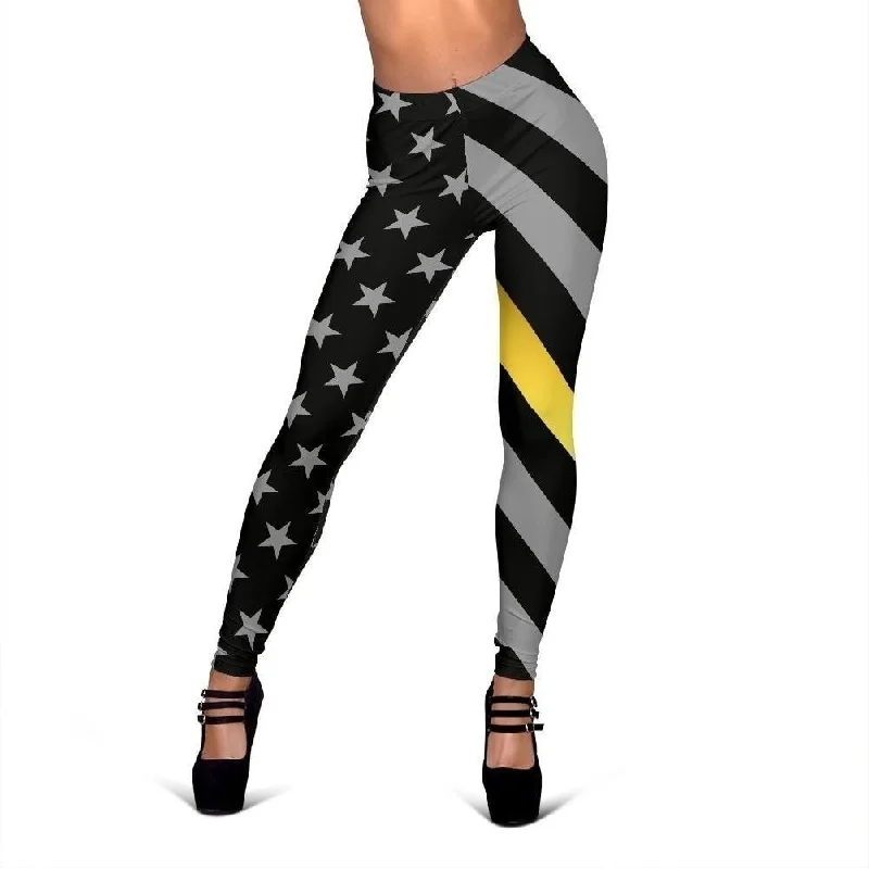 Thin Gold Line Women's Leggings