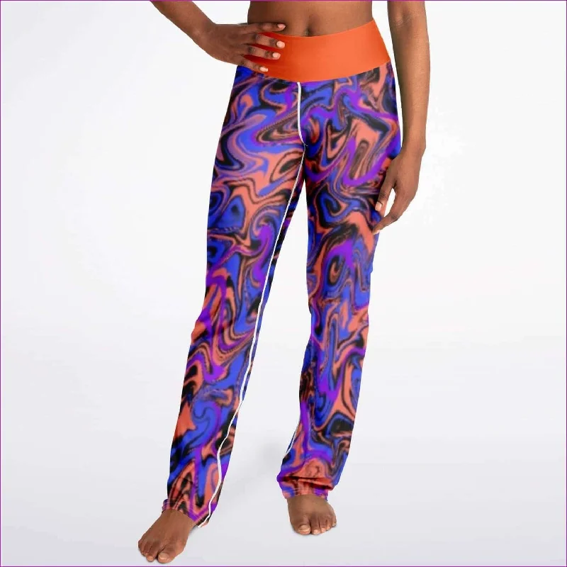 Trip Premium Women's Flare Leggings Elegant Sheer Leggings