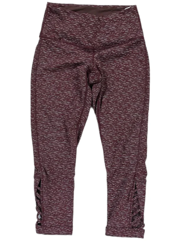 Womens Naturale Capri Leggings Stylish Pockets Active Leggings