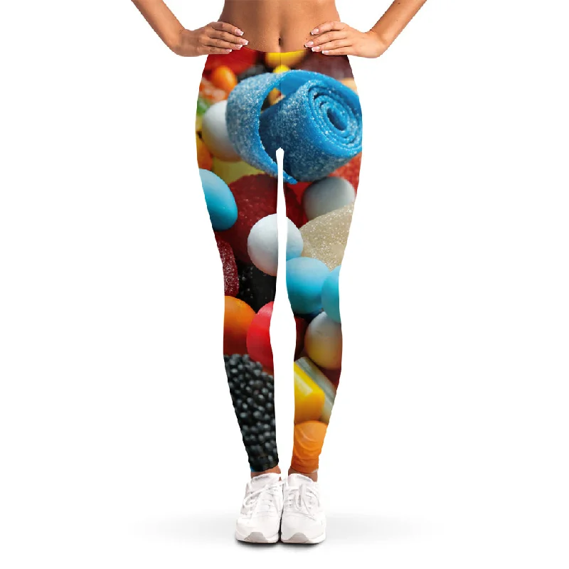 Yummy Gummy Print Women's Leggings