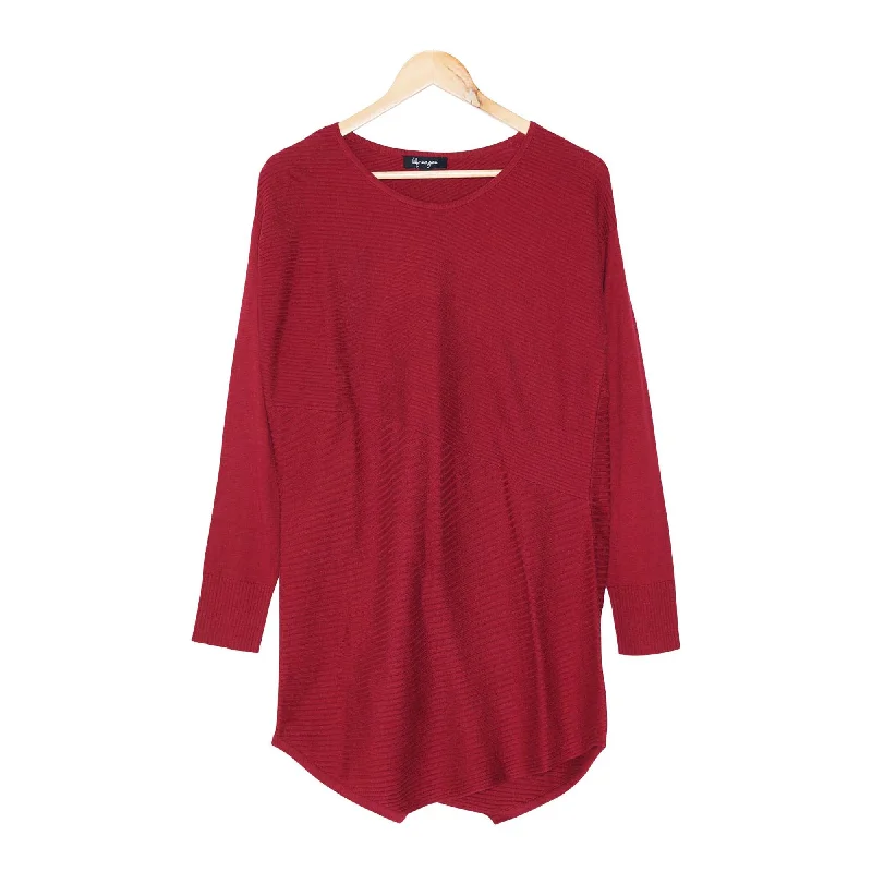 lily morgan Women's Asymmetrical Sweater