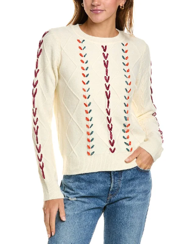 Nanette Nanette Lepore Lacing Sweater