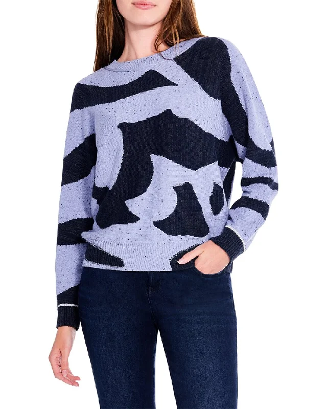 NIC+ZOE Dusk Days Sweater Oversized Loose Flowy