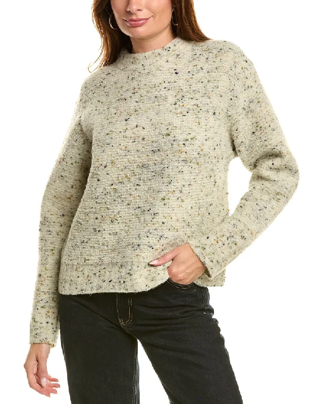 Theory Boxy Wool-Blend Sweater