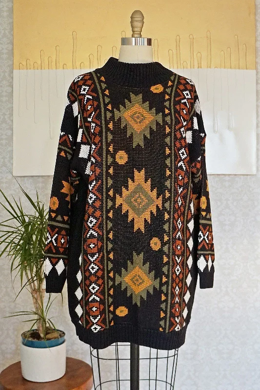 Vintage Southwestern Tunic Sweater