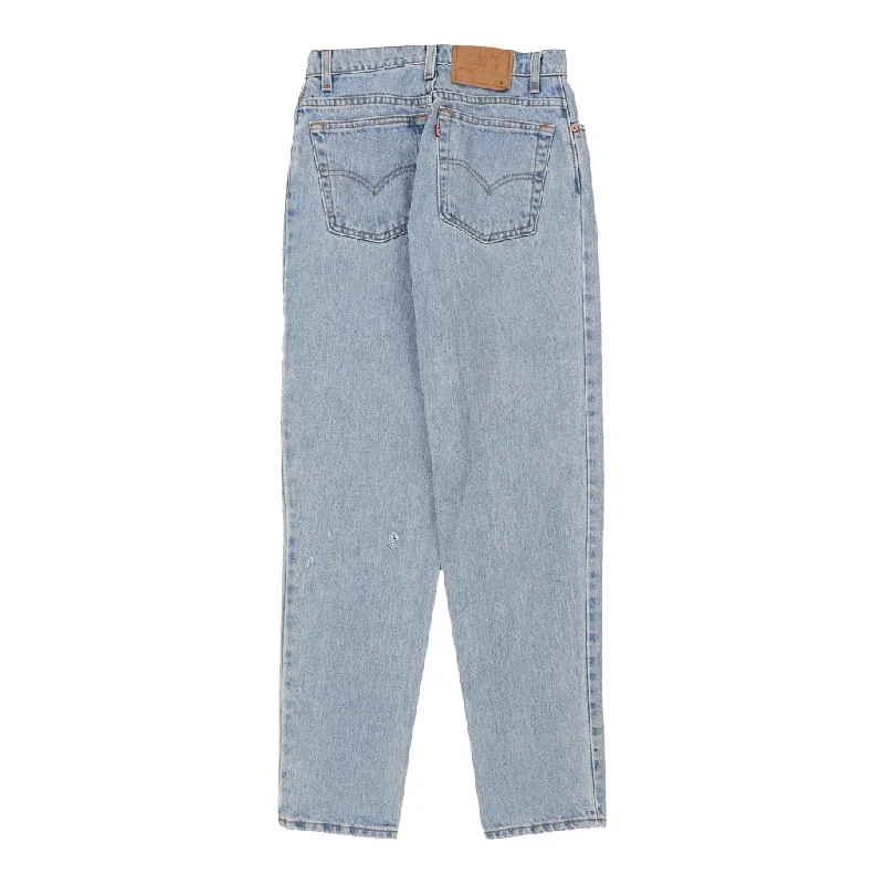 550 Levis Jeans - 28W UK 10 Light Wash Cotton Elegant Tapered Leg Denim