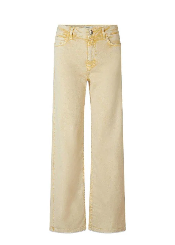 RicciMD jeans - Rattan Chic Rolled Cuff Denim Jeans