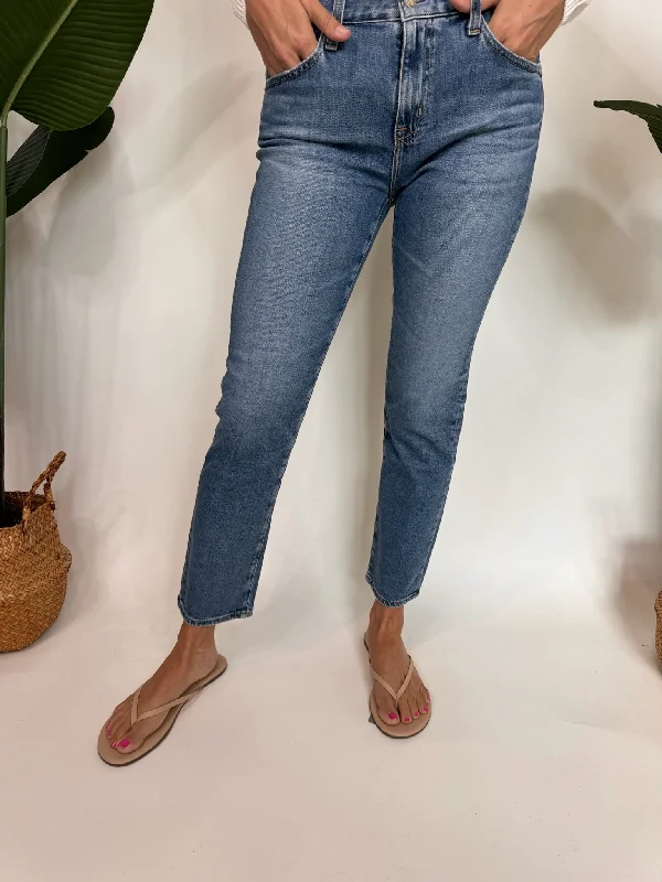 AG Jeans Ex Boyfriend 16 Years Hudson Trendy Skinny High-Waist Jeans