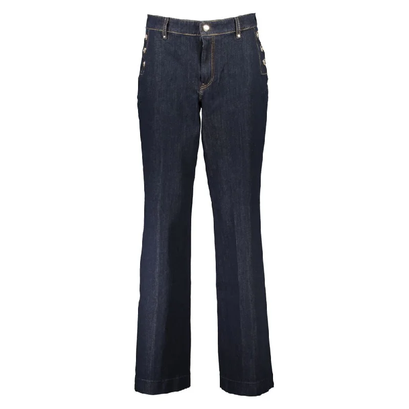 Blue Cotton Jeans & Pant Comfortable Full-Length Denim Jeans