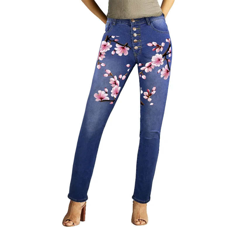 Cherry Blossom Women's Jeans