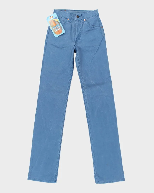 Deadstock Vintage 80s Levi's Silver Tab Jeans - W25 L36 Stylish Slim Fit Denim